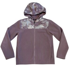 The North Face Youth Lavender zip up Hoodie